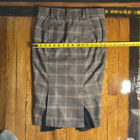 L.A.M.B. 2 Glam grunge Gwen plaid pencil skirt - Picture 11 of 11